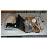 Desk clocks  , surge protector and more