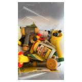 Tote of garden tools
