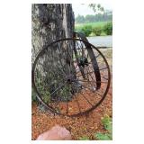 Large Metal Wagon Wheel 45ï¿½