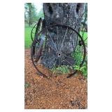 Large Metal Wagon Wheel 45ï¿½