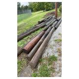 Large Wooden Poles (Buyer Must Move)