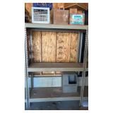 Approximately 48.5 x 18.5  x 72?  rack metal and