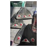 Motorcycle mud flaps