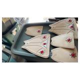 Motorcycle mud flaps
