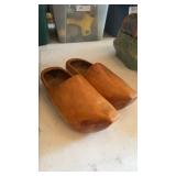 Vintage Dutch wood clogs
