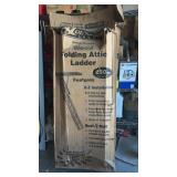 New in box ceiling mount wood folding attic