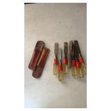 Lot of chisels