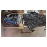 Electronic cords , key boards and more