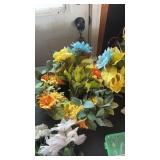 Fake flower decor