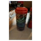 Tote with Lid with Straps/Bungee Cords