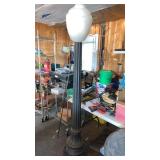 76ï¿½ plastic light pole with shade