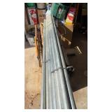 Three bundles of expandable poles adjustable and