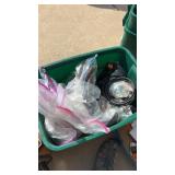 3 Small tote with lid and underground sprinkler