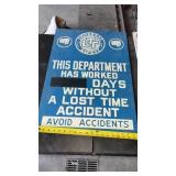 Metal LTT sign