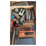 Misc lot of razors box cutters and more