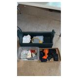 Wooden box with handle  29.5 x 13 x 14ï¿½ and more