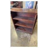 Approximately 30 x 10 1/2 x 35 1/2" wooden
