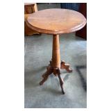 Wooden plant stand approximately 34.5" tall x