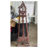 Wooden easel approximately 68.5 x 21"