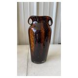 Murano Style Art Glass Vase approx 11.5"