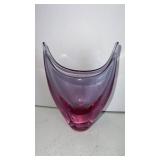 Purple/pink vase  6.5 x 5"