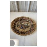 Chinese Designed Porcelain? Tray 16.5" x 13.5"