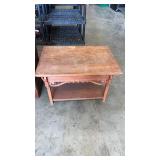 Wooden coffee /end. table approximately 34 x 21 x