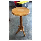 Wooden plant stand approximately  30" tall
