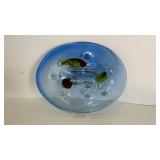 Marano art glass decorative plate/bowl with