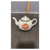 Chinese Famille Rose Porcelain Teapot with Dragon
