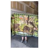Bear Design Tapestry approx 67"x 48"