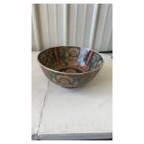 Oriental Accent Decorative Bowl approx 12" x 5.5"