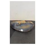 Polished slab of agate rock  approximately 12 x