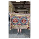 Floral Design Tapestry approx  52?x45"