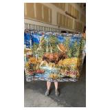 Moose Design Tapestry approx 64?x46"