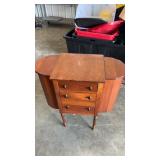 sewing cabinet, approximately 28 x 14 x  28.5"