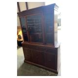Wooden buffet comes in 2 pieces approximately 65