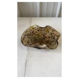 Murano Art Glads Bowl Dino Martens approx 9.5" x