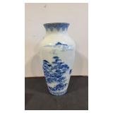 Japanese porcelain vase Approximately 12" tall