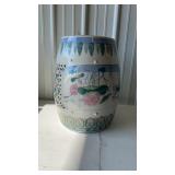Ceramic? Decorative 18" Chinese Style Vase/Pot