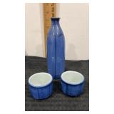 Japanese sake set   Consists of sake pot and 2