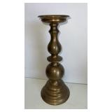 14" brass candle holder