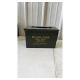 Metal Ammo Container approx 12" x 6" x 7"