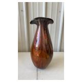 Murano Glass Vase approx 16.5"