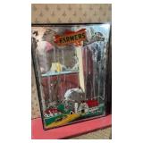 Approximately 14 x 10ï¿½ advertising mirror,