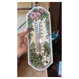 Ceramic Decorative  indoor/outdoor thermometer,