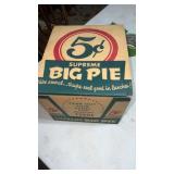 Advertising box of supreme Big Pie  display