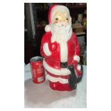 1968 Santa Claus holiday blow, mold by Empire,
