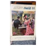 1975 Coca-Cola after the theater litho-poster,