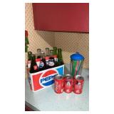 8 pk miscellaneous soda bottles 6 are unopened